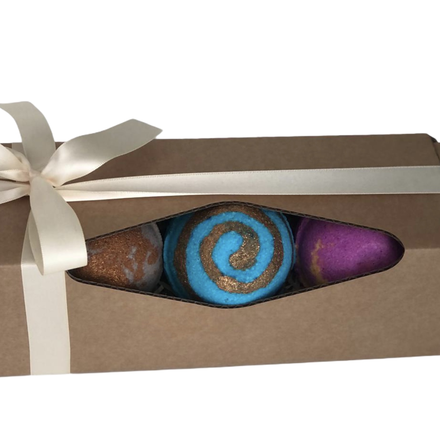 Darčeková krabička so šumivými bombami
