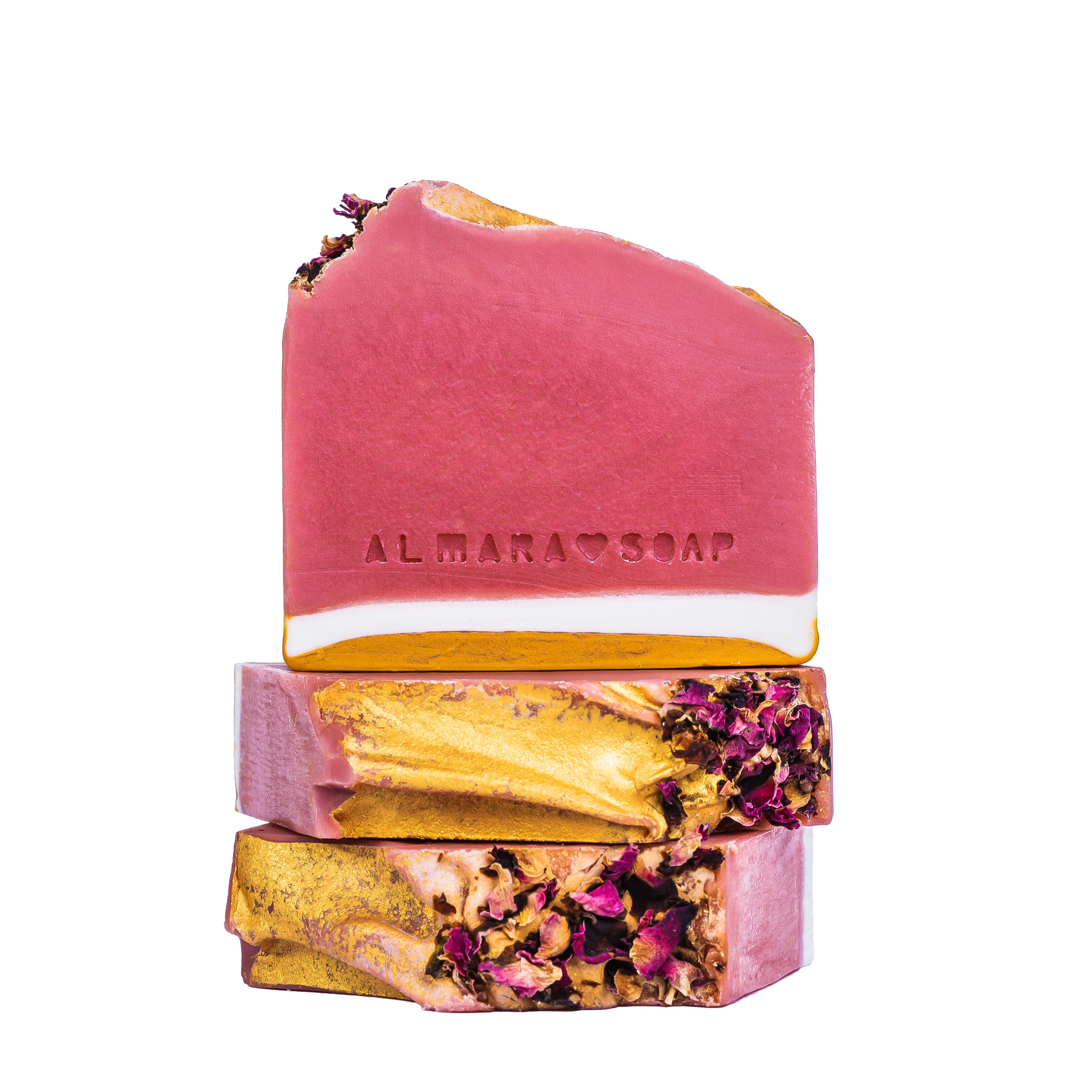 Prírodné dizajnové mydlo Ružový grep, 100g