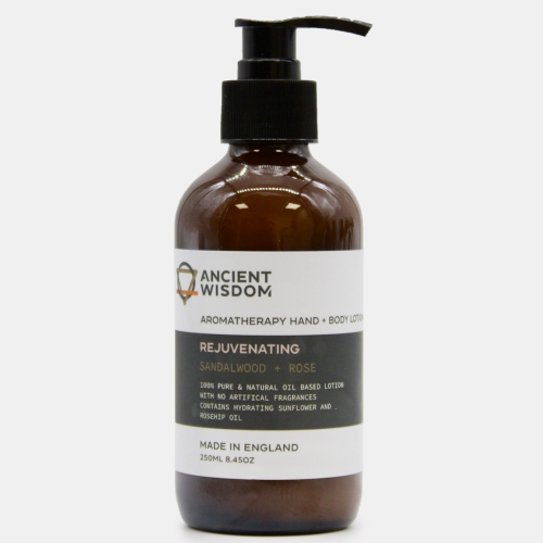 Aromaterapeutický sprchový gél - Santalové drevo a Ruža