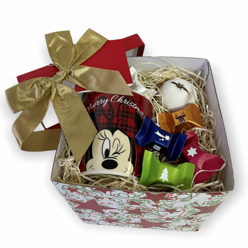 Vianočná darčeková krabička s hrnčekom Disney