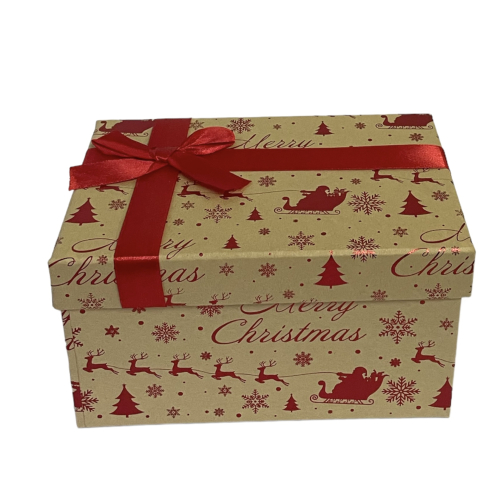 Vianočná darčeková krabička so sviečkou a aromaterapeutickou šumivkou
